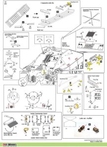 画像3: DEF.MODEL[DE35009]ヘッツァー 初期/中期/後期型用 エッチングパーツセット（アカデミー/タミヤ用） (3)