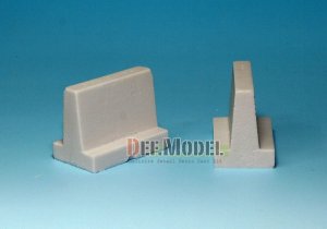 画像4: DEF.MODEL[DM35007]U.S. バリヤーセット ナロータイプ (4)