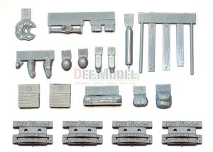 画像2: DEF.MODEL[DM35026]スコダ 35(t) ディテールアップセット（アカデミー用） (2)