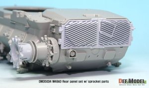 画像4: DEF.MODEL[DM35034]M48A3 リヤパネル/ スポロケットパーツセット（ドラゴンM48A3用） (4)
