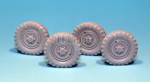 画像3: DEF.MODEL[DW30010]Sd.Kfz.222/223 自重変形タイヤ（ホビーボス用） (3)