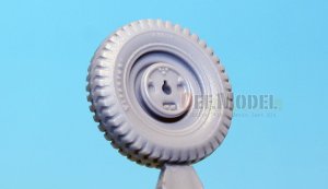 画像4: DEF.MODEL[DW30018]ウィリス ジープ 初期型 自重変形タイヤ（トランぺッター） (4)