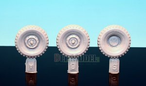 画像2: DEF.MODEL[DW35039]M151 シミラ 自重変形タイヤ（アカデミー用） (2)