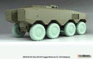 画像13: DEF.MODEL[DW35185]1/35 現用 イスラエル エイタン8x8装甲兵員輸送車 自重変形タイヤセット(1) ミシュランXMLタイヤ(ホビーボス用) (13)