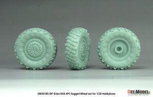 画像5: DEF.MODEL[DW35185]1/35 現用 イスラエル エイタン8x8装甲兵員輸送車 自重変形タイヤセット(1) ミシュランXMLタイヤ(ホビーボス用) (5)