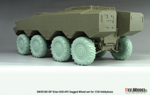画像10: DEF.MODEL[DW35185]1/35 現用 イスラエル エイタン8x8装甲兵員輸送車 自重変形タイヤセット(1) ミシュランXMLタイヤ(ホビーボス用) (10)