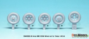 画像2: DEF.MODEL[DW48006]1/48 アメリカ GMC CCKW タイヤセット（タミヤ用1/48） (2)