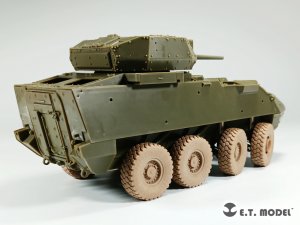 画像7: E.T.MODEL[P35-112]1/35 アメリカ陸軍M1296ドラグーンICV用自重変形タイヤセット(AFVクラブ用) (7)