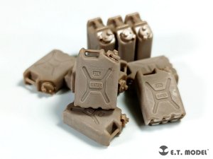 画像3: E.T.MODEL[P35-241]1/35 アメリカ陸軍飲料水用20L樹脂製ジェリカンセット(各社キット対応) (3)