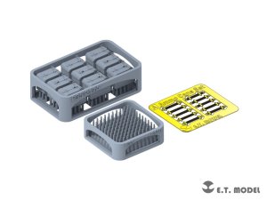 画像2: E.T.MODEL[P35-248]1/35 ソビエト12.7mm重機関銃用弾薬箱セット(各社キット対応) (2)