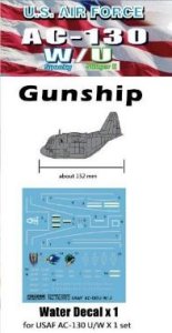 画像2: フリーダムモデルキット[FRE162052]コンパクトシリーズ：AC-130W/Uガンシップ 米空軍 「2 in 1」 (2)