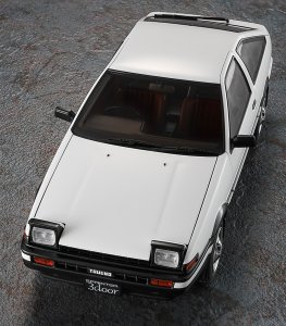 画像6: ハセガワ[HC71]1/24 トヨタ スプリンター トレノ AE86 GT APEX 前期型 （1983） (6)