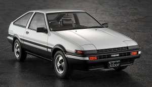 画像7: ハセガワ[HC71]1/24 トヨタ スプリンター トレノ AE86 GT APEX 前期型 （1983） (7)