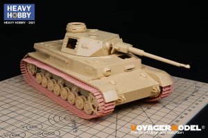 画像3: HEAVY HOBBY[PT-35013]1/35 ドイツ軍　III/IV号用　ウィンターケッテントラック（パターンＣ） (3)