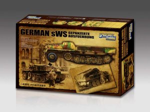 画像1: ライオンロア[L3520] 1/35 WWII 独重国防軍 牽引車 [sWS] 装甲キャビン型 (1)