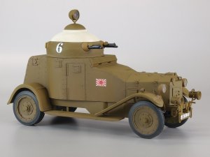 画像2: ピットロード[G27]1/35 日本海軍 陸戦隊 ヴィッカース・クロスレイM25四輪装甲車 (2)