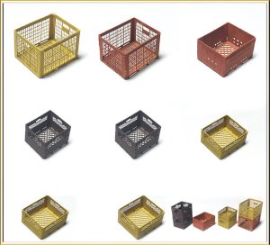 画像1: 自由人[No.3501006]1/35　プラ製クレート(枠箱)タイプB (1)