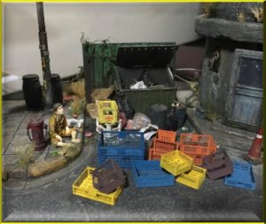 画像2: 自由人[No.3501006]1/35　プラ製クレート(枠箱)タイプB (2)