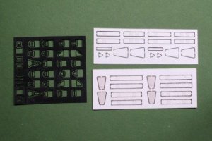 画像3: 紙創り[FP-33HD]1/32 独軍機シートベルト (3)