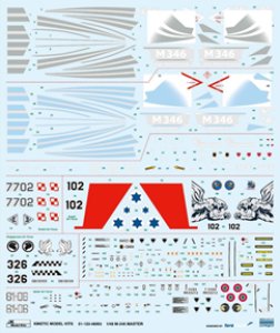 画像3: キネティック[KNE48063]1/48  M-346 マスター 高等練習機 (3)