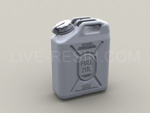 画像3: Live Resin[LRE35155]1/35  現用米軍燃料ジェリカン(6個) (3)
