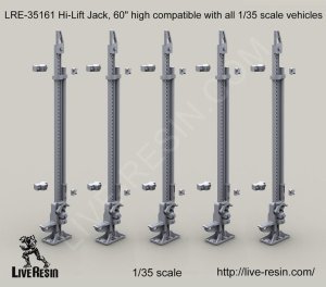 画像2: Live Resin[LRE35161]1/35  60インチジャッキ(5個) (2)