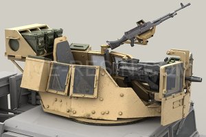 画像5: Live Resin[LRE35232]1/35  ハンヴィー装甲銃塔海兵隊仕様(4)+M240G機銃セット (5)