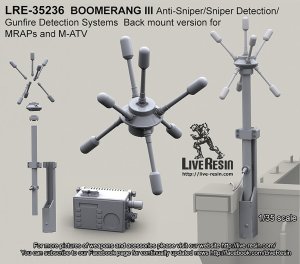 画像4: Live Resin[LRE35236]1/35  ブーメランIII 対狙撃システム(1) (4)