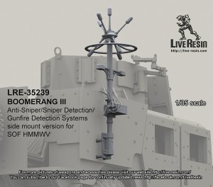 画像2: Live Resin[LRE35239]1/35  ブーメランIII 対狙撃システム(4) (2)