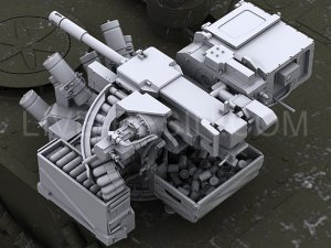 画像8: Live Resin[LRE35242]1/35  FLW200遠隔操作銃塔(3)40mm擲弾+低姿勢砲塔 (8)