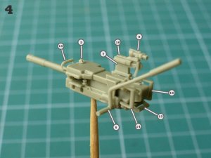 画像2: Live Resin[LRE35244]1/35  H&K GMG40mm擲弾発射器&銃架 (2)