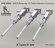 画像1: Live Resin[LRE35250]1/35  M2 .50口径機銃(3丁) (1)