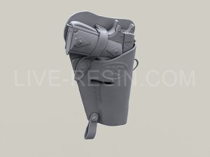 画像4: Live Resin[LRE35259]1/35  コルトガバメントショルダーホルスター&弾薬ポーチ(各7個) (4)