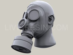 画像3: Live Resin[LRE35269]1/35  PMG-2ガスマスク着用ヘッド(1)(6個) (3)