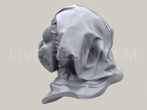 画像6: Live Resin[LRE35275]1/35  ロシア空挺隊”ハムスター”ガスマスク着用ヘッド(2)(5個) (6)