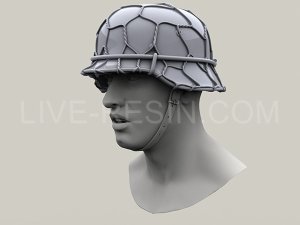画像6: Live Resin[LRE35279]1/35  WWII独 M42ヘルメット(2)(6個) (6)