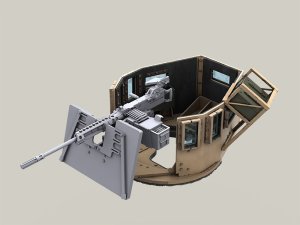 画像2: Live Resin[LRE35292]1/35  米特殊部隊用ハンヴィーGMV-M装甲銃塔(2) (2)