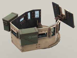 画像9: Live Resin[LRE35293]1/35  米特殊部隊用ハンヴィーGMV-M装甲銃塔(3) (9)