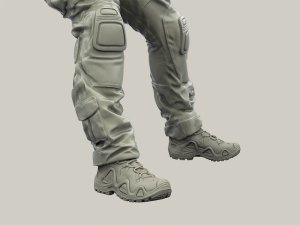 画像4: Live Resin[LRE35296]1/35  LOWA Zephyr GTXブーツセット(6体分) (4)