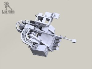 画像7: Live Resin[LRE35301]1/35  現用露 ティグルM装甲車用 12.7mm機銃遠隔操作銃塔(1) (7)