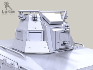 画像2: Live Resin[LRE35303]1/35  現用露 ティグルM装甲車用 銃塔 特殊部隊仕様 (2)