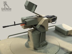 画像6: Live Resin[LRE35304]1/35  現用露 ティグルM装甲車用 12.7mm機銃遠隔操作銃塔(2) (6)