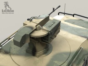 画像9: Live Resin[LRE35304]1/35  現用露 ティグルM装甲車用 12.7mm機銃遠隔操作銃塔(2) (9)
