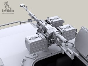 画像4: Live Resin[LRE35308]1/35  現用露 ティグルM装甲車用 12.7mm機銃遠隔操作銃塔(4) (4)