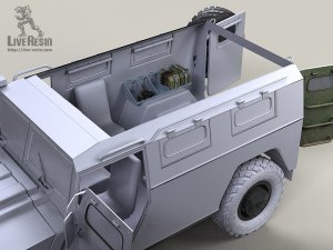 画像5: Live Resin[LRE35309]1/35  現用露 ティグルM装甲車用 12.7mm弾薬ラック (5)