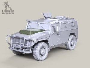 画像4: Live Resin[LRE35310]1/35  現用露 ティグルM装甲車用 エンジンフード改造セット (4)