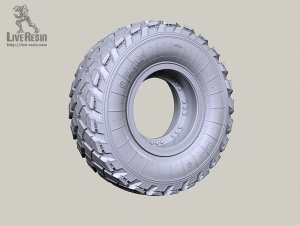 画像8: Live Resin[LRE35312]1/35  現用露 ティグルM装甲車用 自重変形タイヤ(1両分) (8)