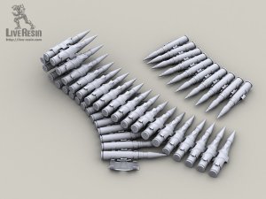 画像4: Live Resin[LRE35313]1/35  30mm2A72機関砲弾薬ベルト (4)