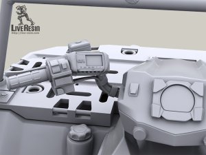 画像3: Live Resin[LRE35320]1/35 ポラリスMV850 アップグレードセット(2) (3)