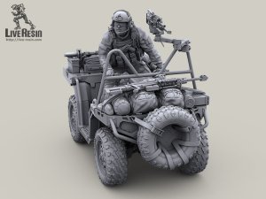 画像4: Live Resin[LRE35323]1/35 ポラリスMV850 アップグレードセット(5) (4)